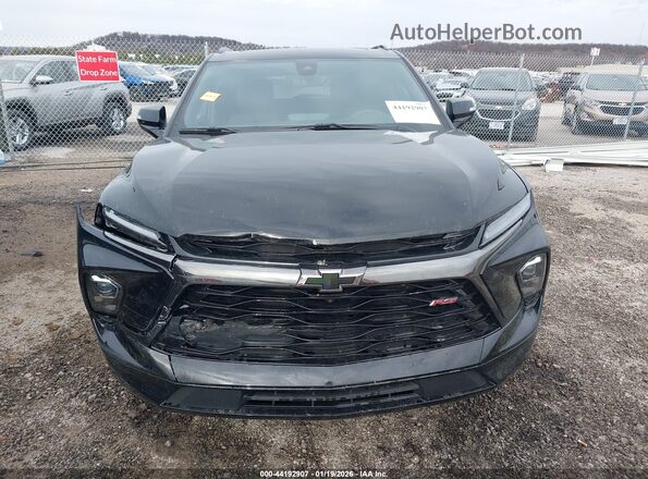 3GNKBERSXSS144873 2025 CHEVROLET BLAZER Black Widok deski rozdzielczej
