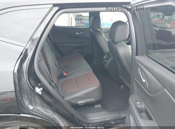 3GNKBERSXSS144873 2025 CHEVROLET BLAZER Black Widok naklejki z numerem VIN
