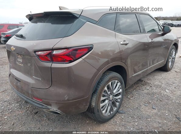 3GNKBFRSXKS559505 2019 CHEVROLET BLAZER Brown Задня права чверть
