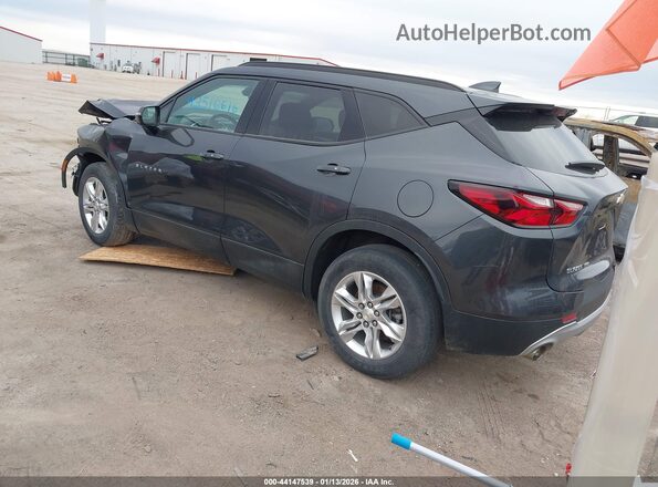 3GNKBHR4XNS189027 2022 CHEVROLET BLAZER Black Trasero izquierdo