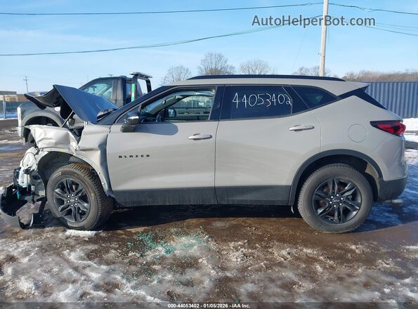 3GNKBHRS4MS521900 2021 CHEVROLET BLAZER Tan Widok wnętrza z tyłu