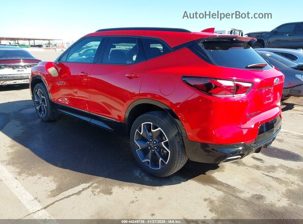 3GNKBJRS6KS689820 2019 CHEVROLET BLAZER Red 