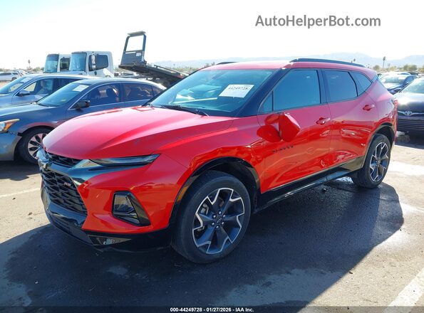 3GNKBJRS6KS689820 2019 CHEVROLET BLAZER Red 