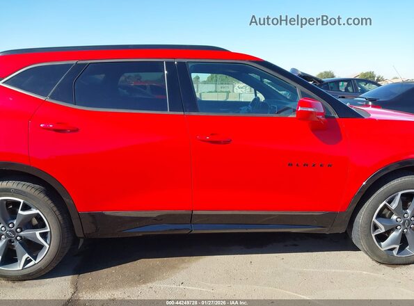 3GNKBJRS6KS689820 2019 CHEVROLET BLAZER Red 