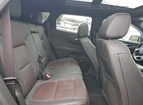 3GNKBKRS0PS219683 2023 CHEVROLET BLAZER Серебряный Вид задней части салона