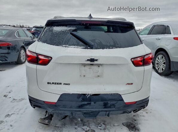 3GNKBKRS1NS213372 2022 CHEVROLET BLAZER White Vista trasera