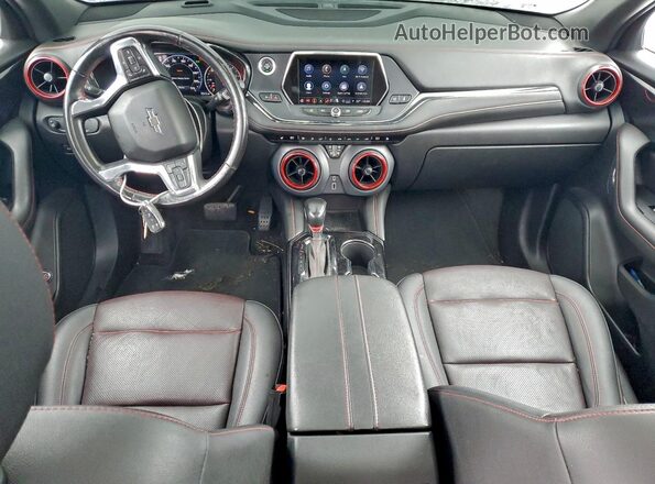 3GNKBKRS1NS213372 2022 CHEVROLET BLAZER White Vista del salpicadero