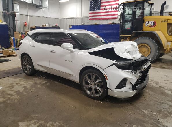3GNKBKRS9KS597316 2019 CHEVROLET BLAZER White Przód prawy