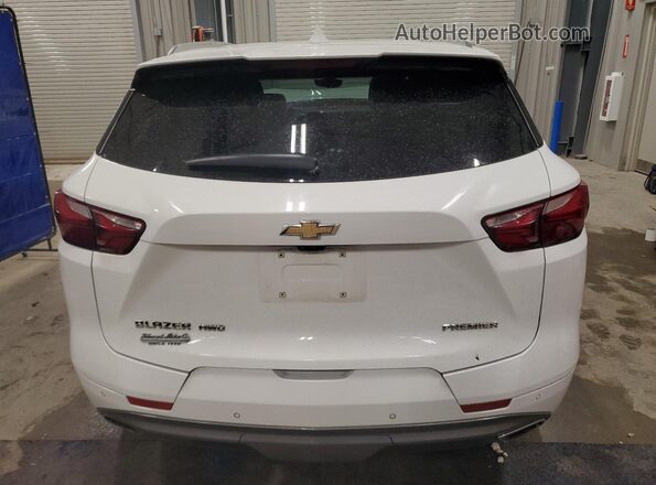 3GNKBKRS9KS597316 2019 CHEVROLET BLAZER White Widok z tyłu