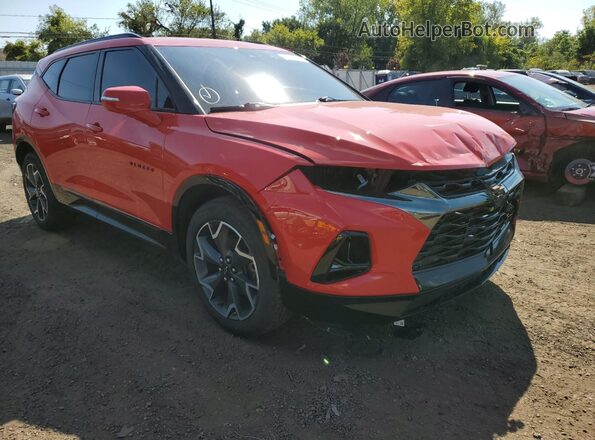 3GNKBKRSXMS531182 2021 CHEVROLET BLAZER Red 