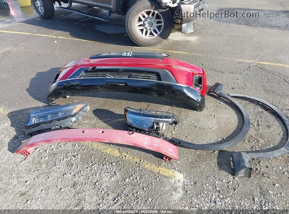 3GPKHXRJ2SS502850 2025 HONDA PROLOGUE Red Instrument cluster view