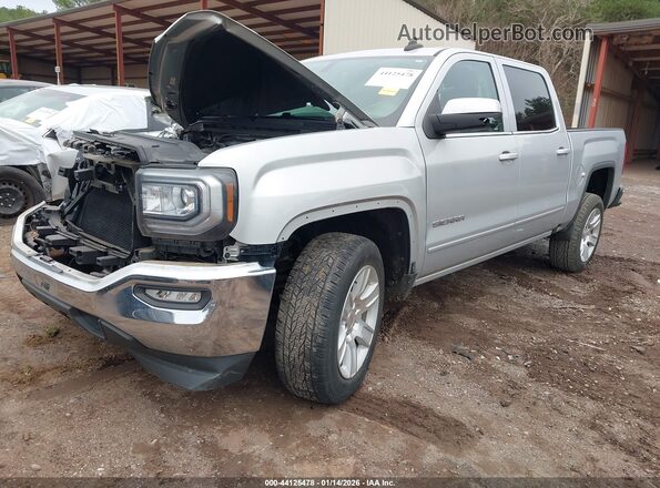 3GTP1MEC1GG201398 2016 GMC SIERRA Серебряный Передняя левая четверть