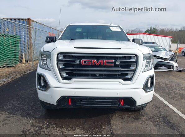 3GTP9EEL8NG191934 2022 GMC SIERRA White Вид щитка приладів