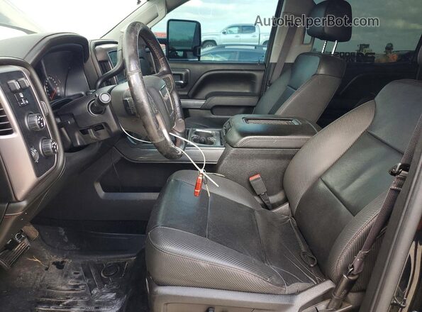 3GTU2NEC3GG323508 2016 GMC SIERRA Черный Вид салона спереди