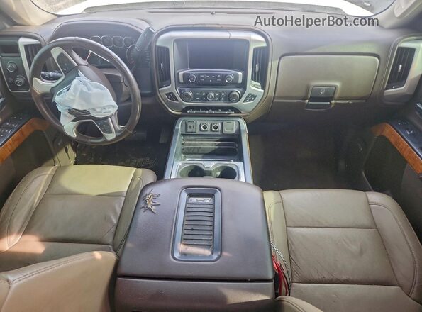 3GTU2NEC5GG193960 2016 GMC SIERRA White Widok deski rozdzielczej