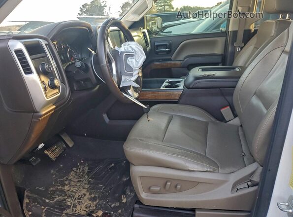 3GTU2NEC5GG193960 2016 GMC SIERRA White Widok wnętrza z przodu