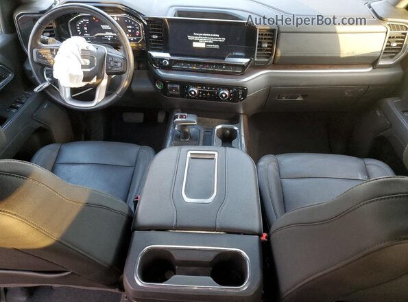 3GTUUDET2NG579818 2022 GMC SIERRA Бордовый Вид панели приборов