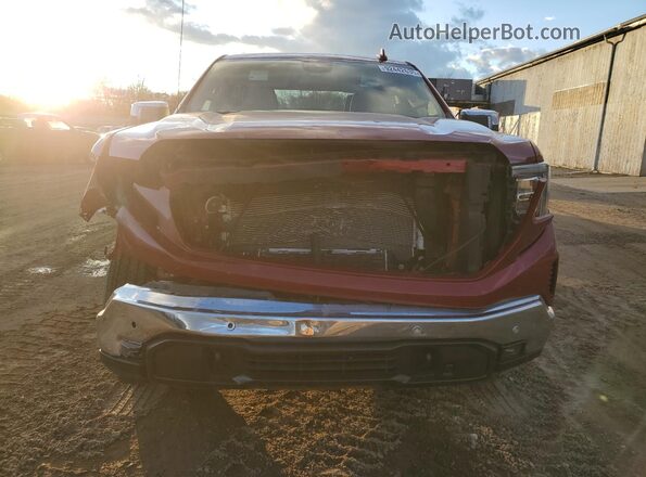 3GTUUDET2NG579818 2022 GMC SIERRA Бордовый Вид спереди