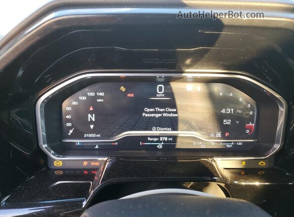 3GTUUDET2NG579818 2022 GMC SIERRA Бордовый Вид щитка приборов