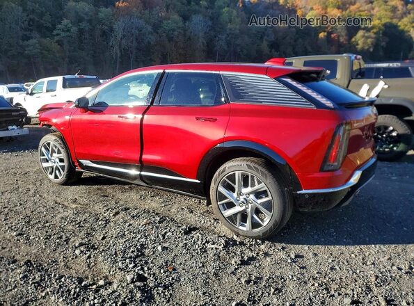 3GYK3BMR4SS163728 2025 CADILLAC OPTIQ Красный Задняя левая четверть