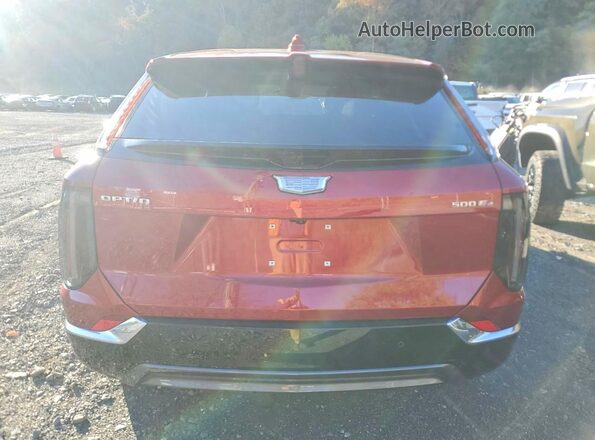 3GYK3BMR4SS163728 2025 CADILLAC OPTIQ Красный Вид сзади