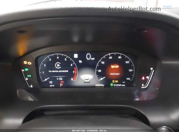3HDSA1H37SM704527 2025 ACURA ADX Gray Widok tylnych siedzeń