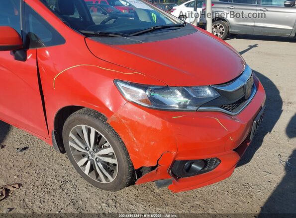 3HGGK5G81JM702488 2018 HONDA FIT Orange 