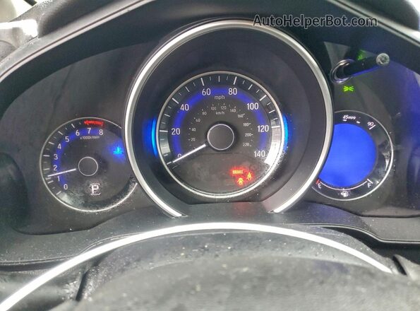 3HGGK5H45LM722645 2020 HONDA FIT White Widok zestawu wskaźników