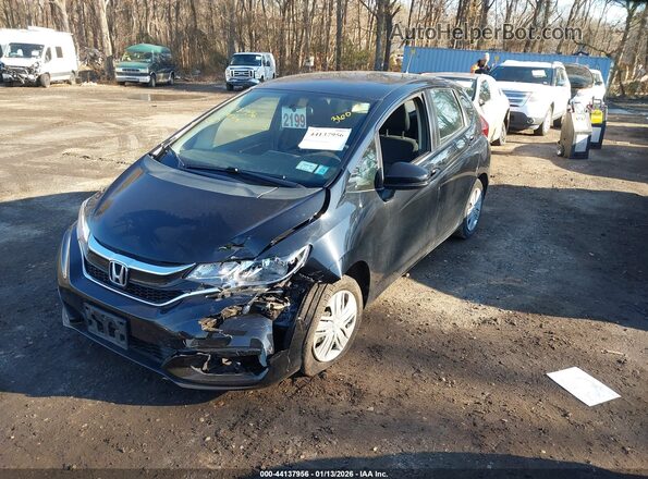 3HGGK5H49LM731932 2020 HONDA FIT Black Front left