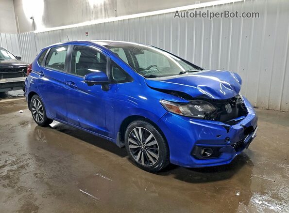 3HGGK5H81JM719533 2018 HONDA FIT Blue 
