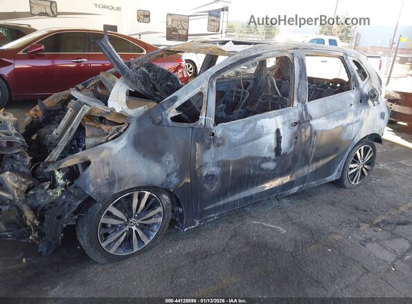 3HGGK5H81KM714382 2019 HONDA FIT Белый Передняя левая четверть