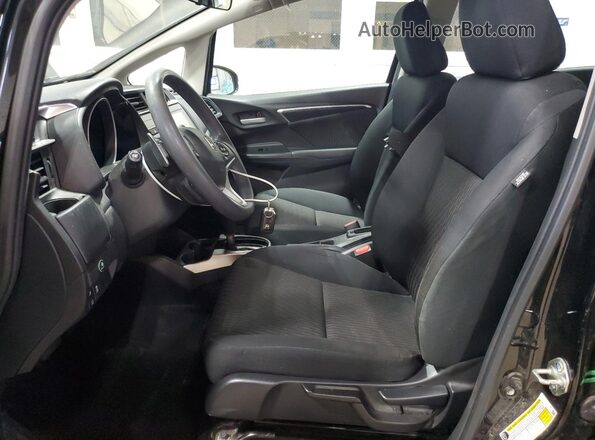 3HGGK5H87JM732058 2018 HONDA FIT Black Widok wnętrza z przodu