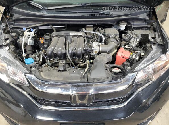 3HGGK5H87JM732058 2018 HONDA FIT Black Widok wnętrza z tyłu