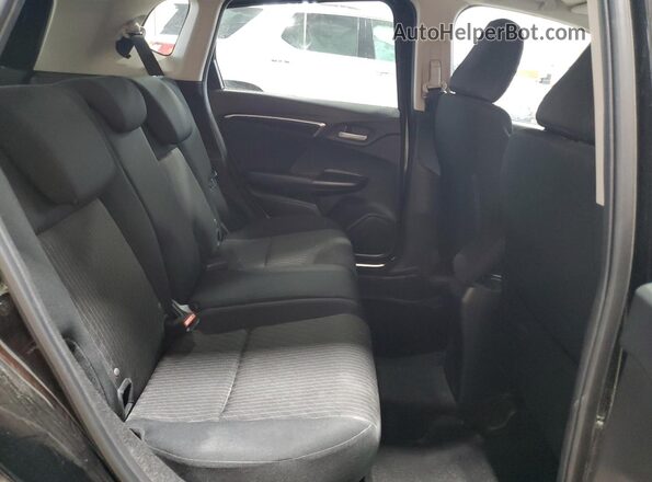 3HGGK5H87JM732058 2018 HONDA FIT Black Widok tylnych siedzeń