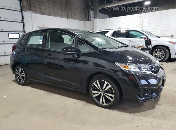 3HGGK5H87JM732058 2018 HONDA FIT Black Przód prawy