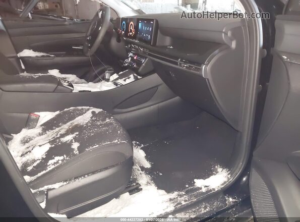 3KMJACDE5SE014881 2025 HYUNDAI TUCSON Black წინა სალონის ხედი