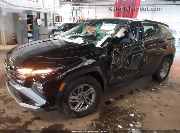 3KMJACDE5SE014881 2025 HYUNDAI TUCSON Black წინა მარცხენა ხედი სამი მეოთხედიდან