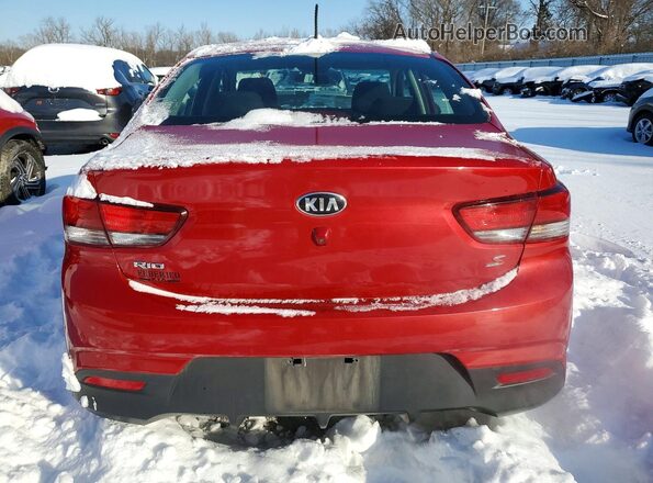 3KPA24AB5JE062668 2018 KIA RIO Red 