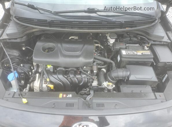 3KPA24AB5JE073525 2018 KIA RIO Black Rear interior view