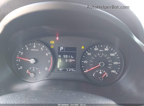 3KPA24AD0PE567799 2023 KIA RIO White Հետևի նստատեղերի տեսք