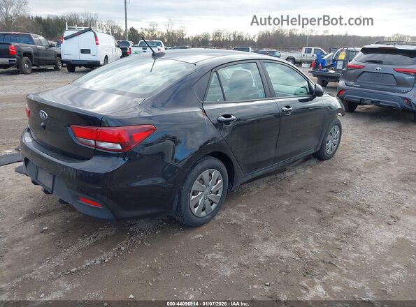 3KPA24AD1LE311391 2020 KIA RIO Черный Задняя правая четверть
