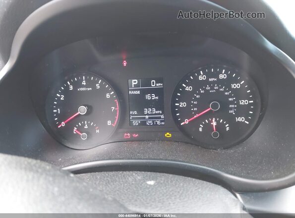 3KPA24AD1LE311391 2020 KIA RIO Черный Вид задних сидений