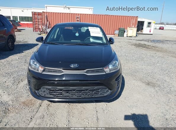 3KPA24AD1ME397402 2021 KIA RIO Черный Вид щитка приборов