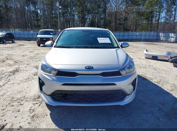 3KPA24AD2ME429905 2021 KIA RIO Silver უკანა სალონის ხედი