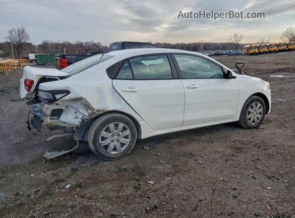 3KPA24AD2NE489488 2022 KIA RIO White Հետևի աջ