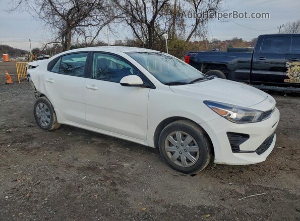 3KPA24AD2NE489488 2022 KIA RIO White Առջևի աջ