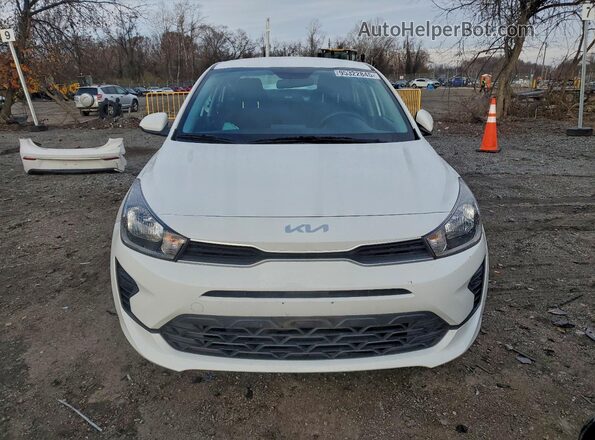 3KPA24AD2NE489488 2022 KIA RIO White Դիմացի տեսք