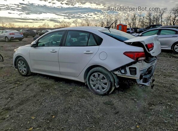 3KPA24AD2NE489488 2022 KIA RIO White Հետևի ձախ