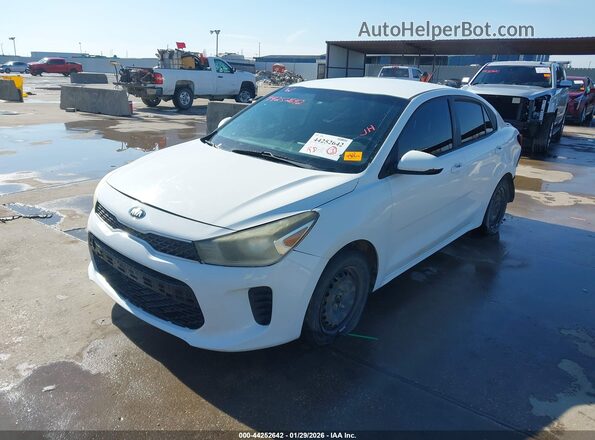 3KPA24AD3LE289491 2020 KIA RIO Белый Передняя левая четверть