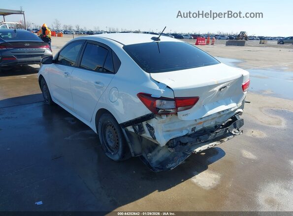 3KPA24AD3LE289491 2020 KIA RIO Белый Задняя левая четверть